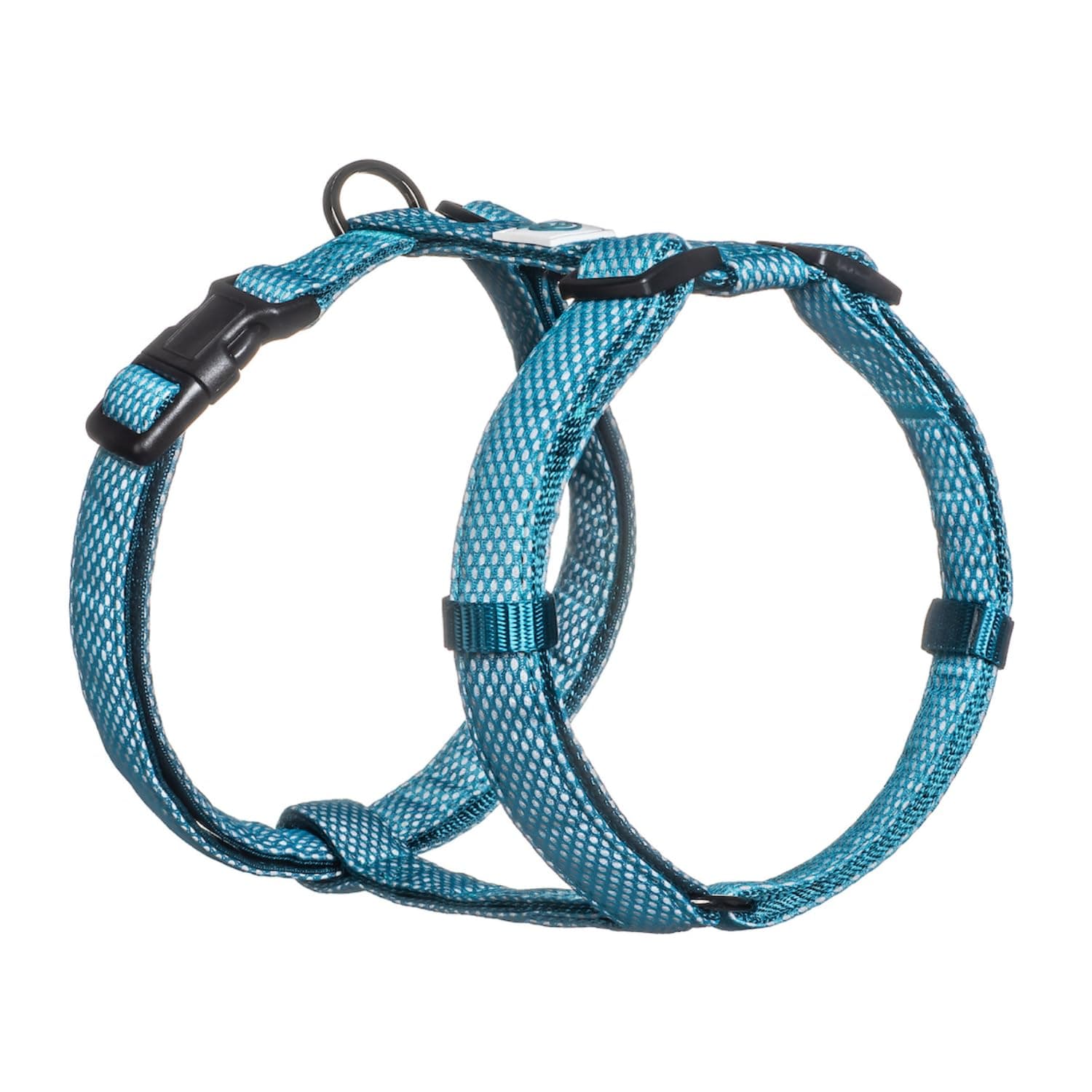 Embark Pets Dog Harness, Illuminate Reflective, Medium, Blue, No-Pull