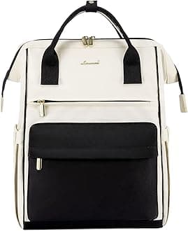 LOVEVOOK Laptop Backpack for Women,15.6 Inch Work Teacher Nurse Bag,Business Computer Backpack Purse with USB Port,Stylish Casual Daypack for Travel