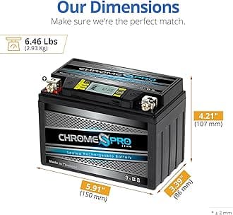 Battery IGEL-YTX9-BS High Performance Maintenance Free Sealed iGel Motorcycle Battery