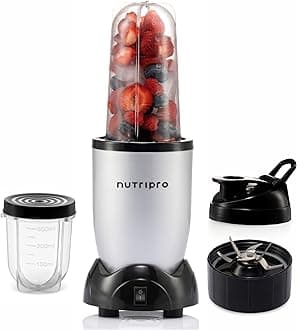 500W Blender | Juicer Mixer Grinder & Smoothie Maker Machine (Silver, 2 Jars) – 1-Year Warranty