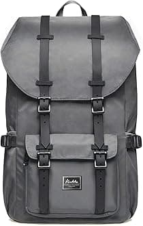 KAUKKO Unisex Ep5 Backpack, (Grey (E5-3)), 45 x 27 x 17cm (HxBxT), Backpack
