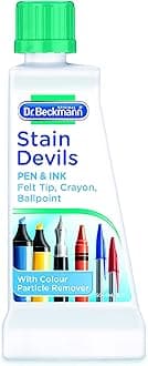 Dr Beckmann Stain Devils Ballpoint Ink & Felt Tip 50g – Targeted Stain Remover for Ink, Marker & Pen Stains