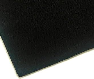 M & J Plain 100% Cotton Fabric - 60 INCH Wide - 10 Colors by (Black, 4 METRE)
