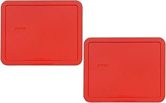 Pyrex 7212-PC 11 Cup Red Storage Lid for Glass Dish (2, Red)