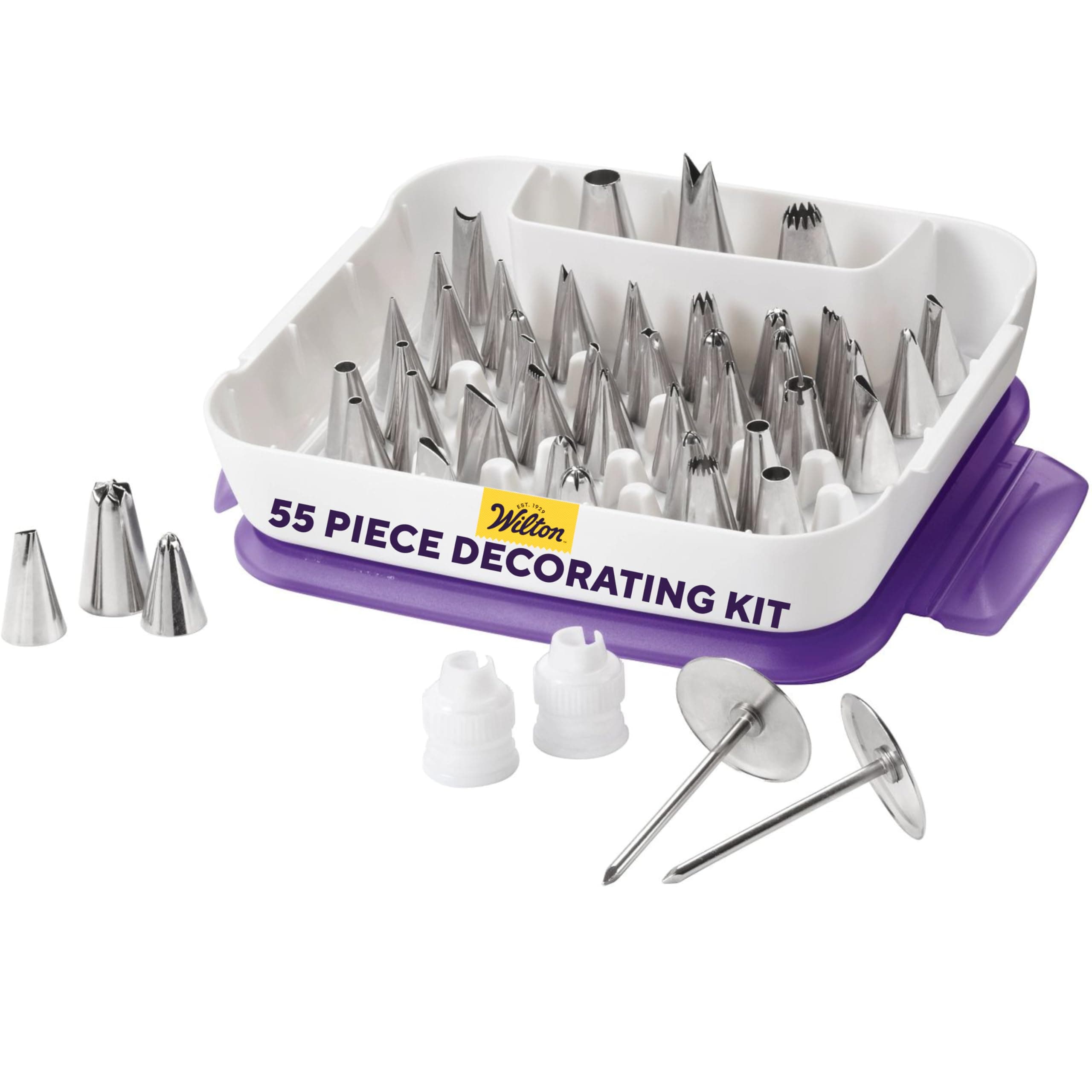 Master Decorating Tip Set, 55-Piece Tips, Cake Supplies