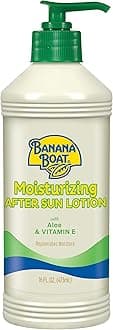 Moisturizing After Sun Lotion with Aloe and Vitamin E, 16Fl Oz, After Sun Care, Banana Boat After Sun Lotion, Sunburn Relief, 16Fl Oz