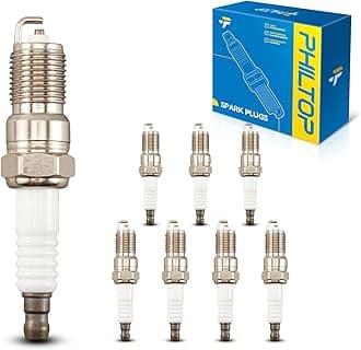 PHILTOP Spark Plugs, SP-479 Replacement for F150 F250 Expedition E350 Super Duty F350 Excursion E150 E250 E350 Mazda6 Navigator S-Type B3000 B4000, OE Fine Wire Spark Plug 8 Pack