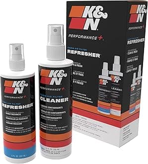 K&NCabin Filter Cleaning Kit: Spray Bottle Filter Cleaner and Refresher Kit; Restores Cabin Air Filter Performance; Service Kit-99-6000, Weiß