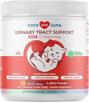 Cranberry For Cats - Incontinence Support, Urinary Tract Cat Uti, Bladder 120G Powder