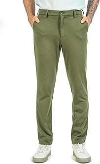 The Pant Project Luxury PV Stretchable Casual Pants for Men | Stylish Slim Fit Men's Wear Trousers for Office or Party | Mens Fashion Dress Trouser with Expandable Waist & 4 Way Stretch