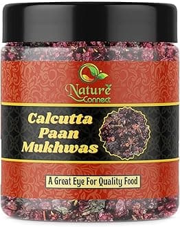 Nature Connect Calcutta Meetha Paan 400 gm | Handmade Paan Mukhwas |Sweet Paan Mukhwas | Gulkand Pan |Paan mukhwas Quality Product | Calcutta Sweet Paan_Packing May Vary