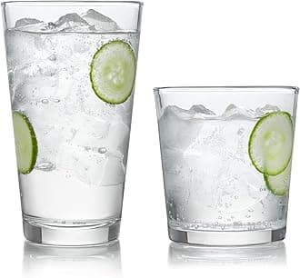 Libbey Preston 16-Piece Tumbler and Rocks Glass Set