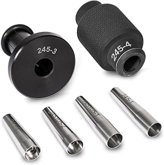 GM245 Fuel Injector Seal Tools - Replacement Set For GM and Subaru Vehicles, GM 2.0L, 3.6L, 2.5L, 5.3L & 6.2L Engines, Replace to #EN-49245, EN-51105, and #18683AA000.