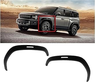 Car Front Wheel Arch Compatible with Chery Jetour Traveller T2 2023-2024 Flare Eyebrow Molding Fender Trim Replacement Accessories ABS Black(Right)