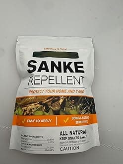 Snake Repellent for Yard Powerful, Snakes Away Repellent for Outdoors, Snake Deterrent Pet Safe Indoor, Yard Snake Out Repellant, Keep Snake Out of Home, Garden, Garage, Camping - 12 Pouches