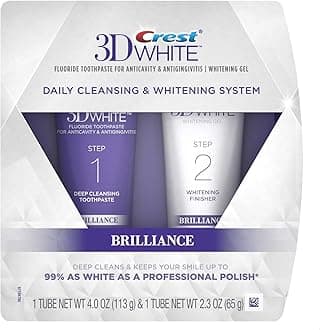 3D White Brilliance Daily Cleansing Toothpaste and Whitening Gel System