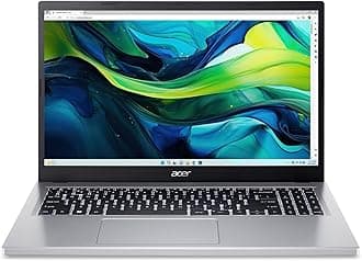 Acer Aspire Go 15 Slim Laptop with 15.6" FHD IPS/Intel i3-N305 /8GB LPDDR5 RAM/128GB SSD/Windows 11 Home/English KB/Silver