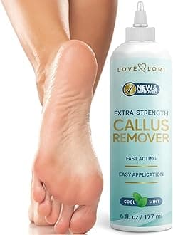 LOVE, LORI Callus Remover Gel For A DIY Pedicure For Soft Feet And Hands. Use With Your Favorite Pumice Stone Or Foot File For Professional Results