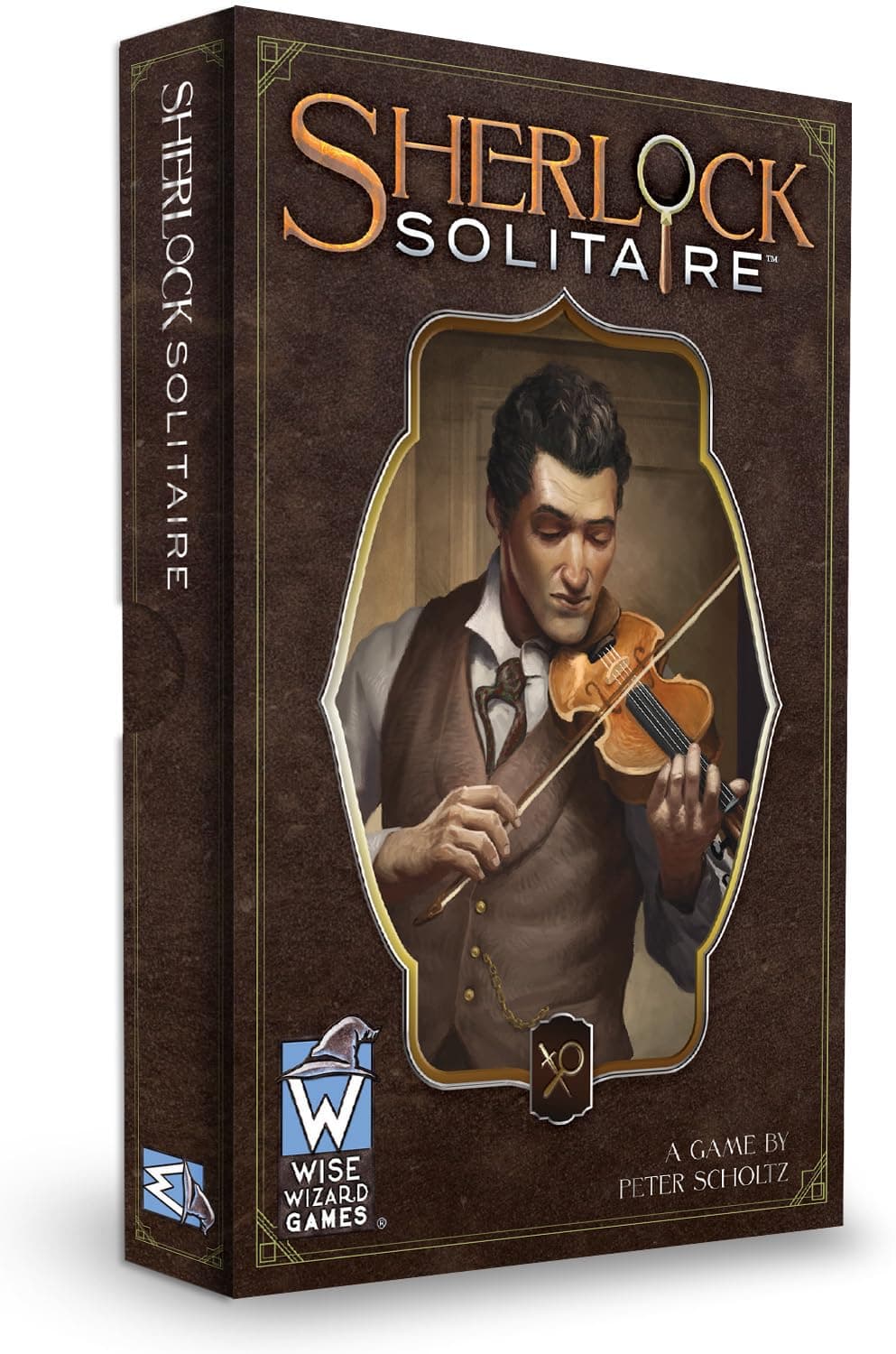 WISE WIZARD GAMES Sherlock Solitaire: A Game by Peter Scholtz