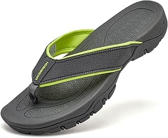 GUBARUN Mens Sport Flip Flops Comfort Casual Thong Sandals Outdoor