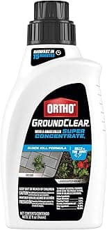GroundClear Weed & Grass Killer Super Concentrate1 Fast-Acting Formula Kills the Toughest Weeds and Grasses, 32 fl. oz.