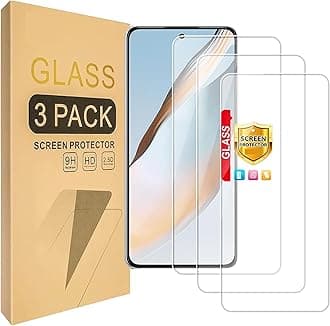 (3 Pack) Compatible for ZTE Blade V70 Design Screen Protector Tempered Glass,Case Friendly [9H Hardness][High definition Anti Scratch]