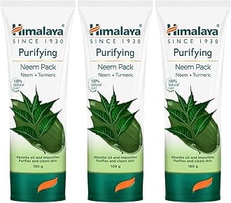 Himalaya Herbals Purifying Neem Pack, 100g Packaging might differ (Pack of 3)