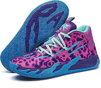 Men's Basketball Shoe Anti Slip Men's Basketball Shoe Men's Basketball Shoe Outdoor Sports Shoe(36 EU, F2)