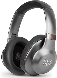 Everest 750 Over-Ear Wireless Bluetooth Headphones (Gun Metal)