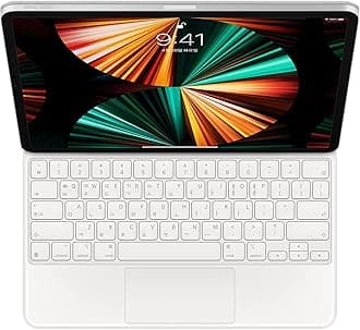 Apple Magic Keyboard for iPad Pro 12.9-inch (6th, 5th, 4th and 3rd Generation) - Korean - White