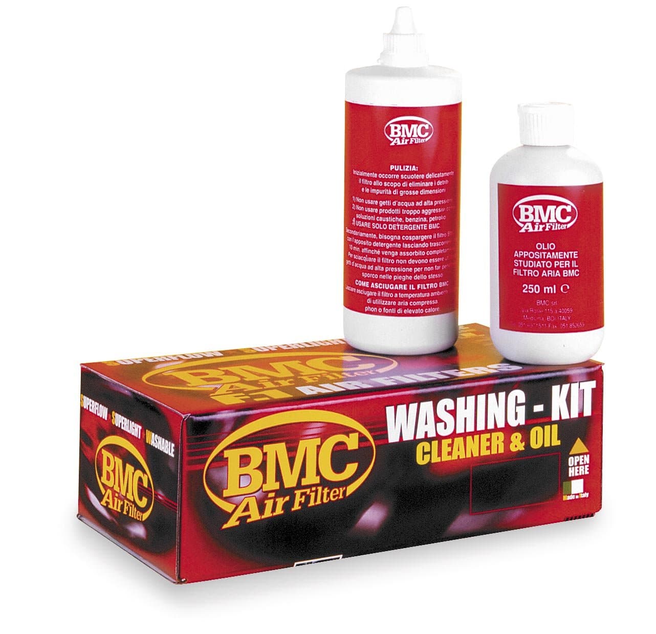 BMC Air Filter Cleaning Kit - Detergent and Oil
