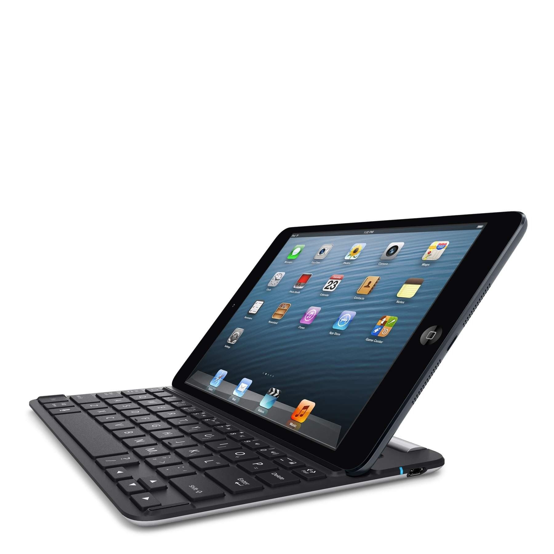 Belkin QODE FastFit Bluetooth Keyboard and Case for iPad mini and iPad mini with Retina Display (Black/Silver)