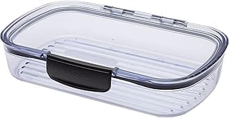 Prokeeper + Deli Storage Set: Air-Tight Silicone Sealed Containers w Grooved Bottom, Dry Erase Lid, BPA-Free, Stackable, Keeps Meats & Cheeses Fresh Longer, PKS-700C Deli 1.65L