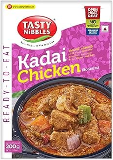 - Kadai Chicken 200 Gm Pouch [Pack of 1]