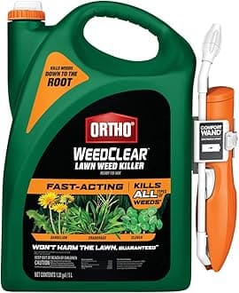 WeedClear Lawn Weed Killer Ready-To-Use with Comfort Wand, Kills Crabgrass, Dandelion and Clover, 1.33 gal.