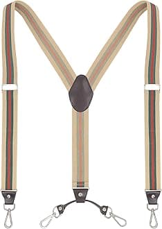 Men's Suspenders with Swivel Hooks and Adjustable Braces, Suitable for Heavy Duty, Big and Tall