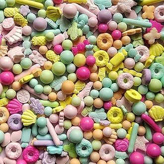 Homankit Edible Donut Sprinkles Cactus Shell Crown Pearl Sugar Sprinkle Baking Cake Cupcake Ice Cream Doughnut Decoration 3.35 Ounces