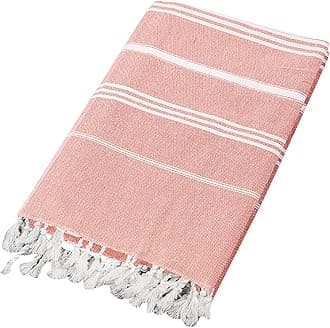 Turkish Beach Towels, 71x39 Inches Oversized Cotton Sand Free Quick Dry Beach Towel for Kids Adults,Lightweight Pool Towels Towel Racks for Bathroom,Beach Essentials for Women