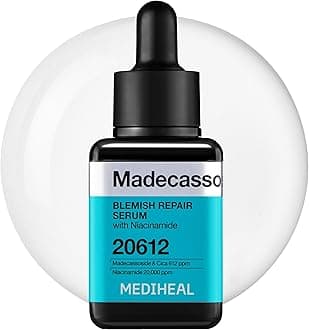 MEDIHEAL Madecassoside Repair Serum, Korean Face Serum with Centella Asiatica & Niacinamide for Blemish Repair, Fades Pigmentation, Dark Spot & Freckles, Soothing Hydrating Skin Barrier Repair Serum (40ml)