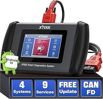 OBD2 Scanner XTOOL IP508 Scan Tool with 9 Reset Services, Oil/BMS Reset, Throttle, Code Reader for Cars and Trucks, Diagnostics Scanner for ABS Bleed, Injector Coding EPB, Engine, Lifetime Update