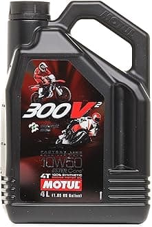 Engine Oil Motorcycle Competition - Motul 300V2 4T Factory Line Road Racing 10W-50, 4 liters