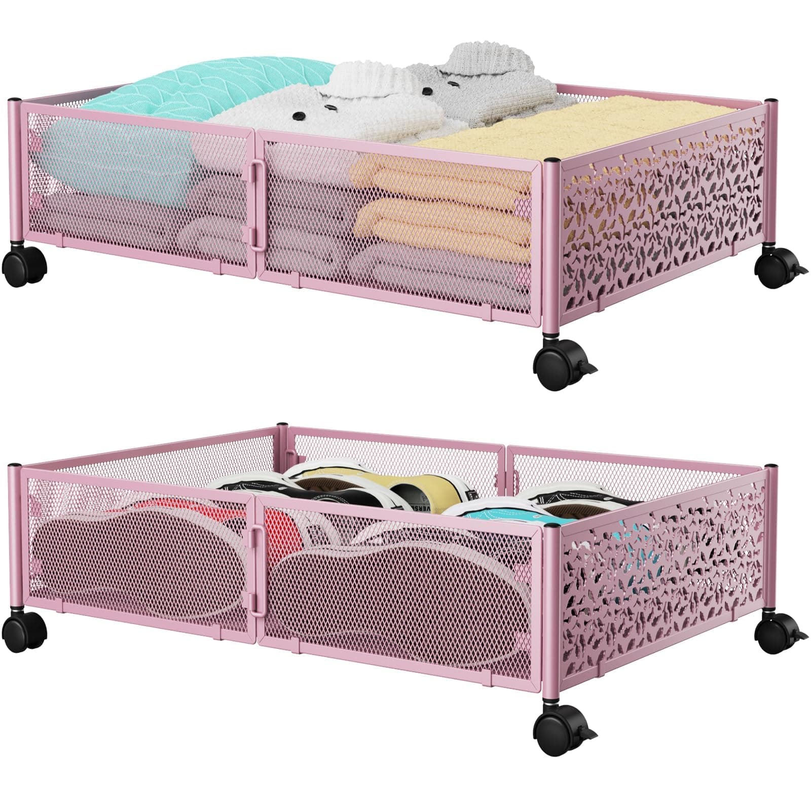Under Bed Storage, Under the Bed Storage Containers with Wheels, Under Bed Sh...