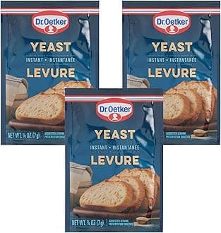 Yeast Levure Instant, 0.25-Ounce (Pack of 3)