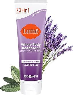 Deodorant For Underarms & Private Parts 3oz Tube (Lavender Sage)