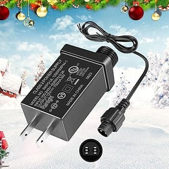 inShareplus Class 2 Power Supply,12V 9W UL Listed IP44 Waterproof LED Replacement Adapter, LED Driver Transformer for Christmas Tree, String Light, Projector Light, Lawn Lamp, Inflatable Device