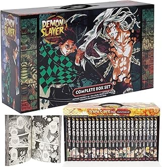 A Library of Demon Slay Manga Complete Box Set (Volumes 1-23)