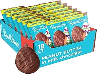 Easter Peanut Butter Milk Chocolate Easter Egg, 1.3 oz each