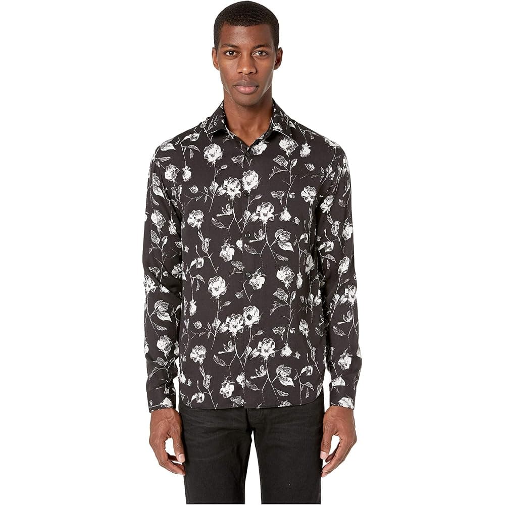 Wild Roses Print Shirt