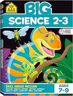 School Zone Big Science 2-3 Workbook