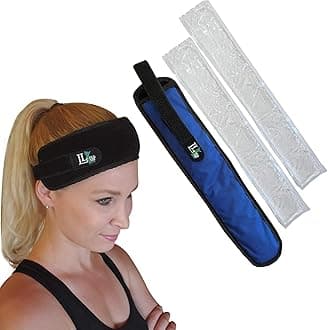 Headache Relief Hot Cold Therapy Wrap for Migraine Relief Dental Pain Treatment Patella Tendon and Sinus Pressure Cold Pack